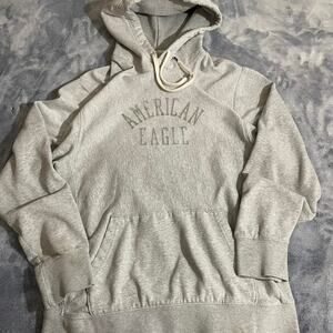 Medium grey american eagle hoodie